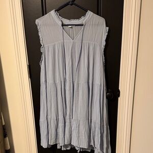 Light Blue Sleeveless Dress